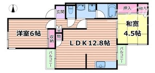 ハイツキュービックの物件間取画像